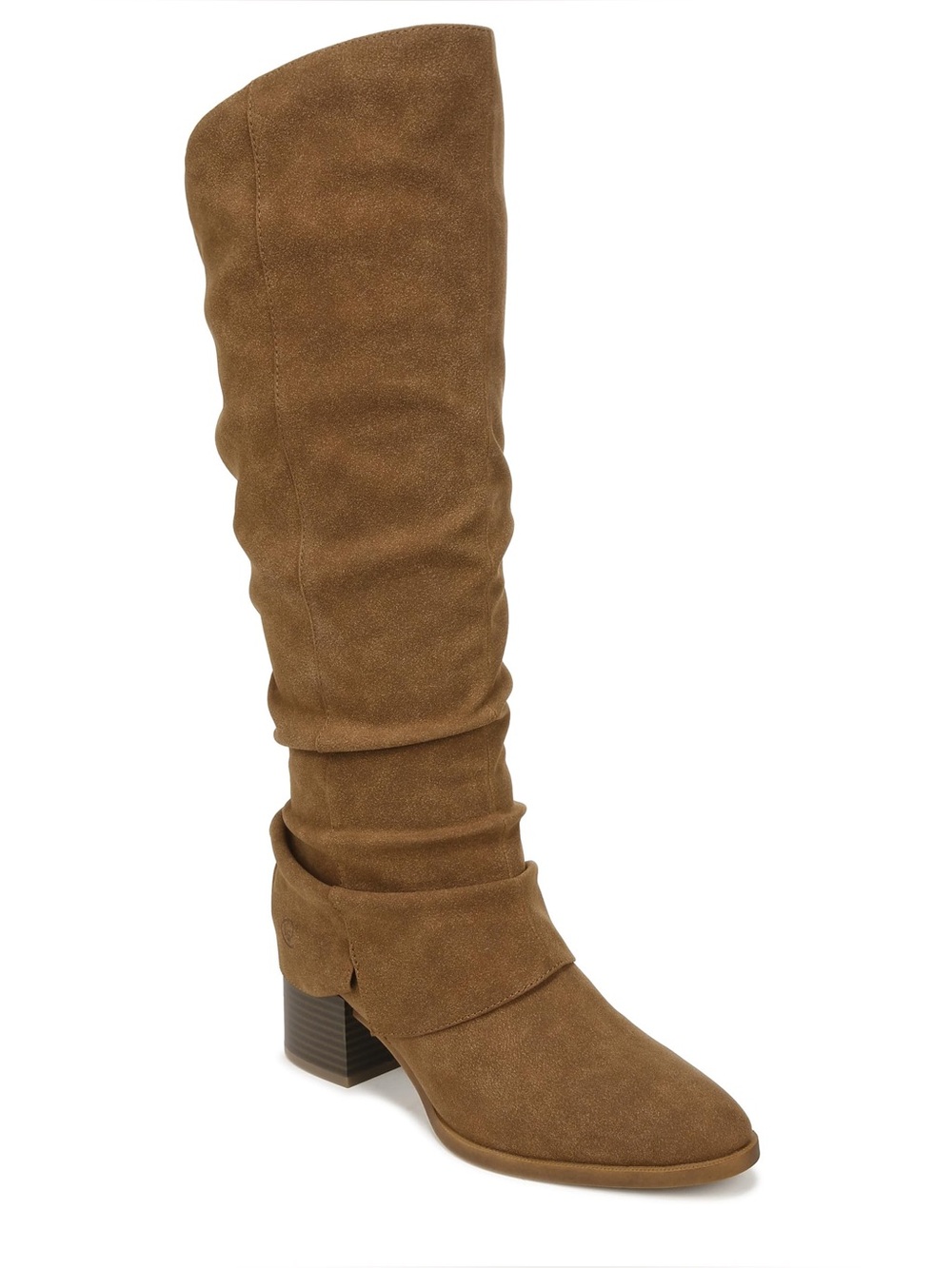Lifestride Brown Knee-High Suede Boot